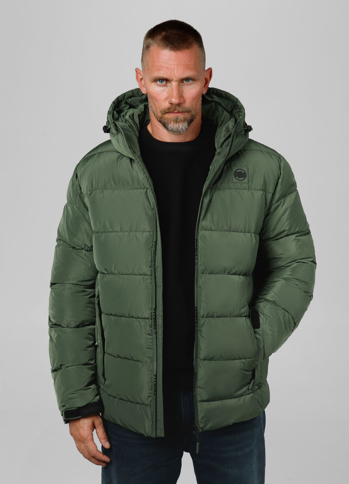 Men's winter hooded jacket Airway V