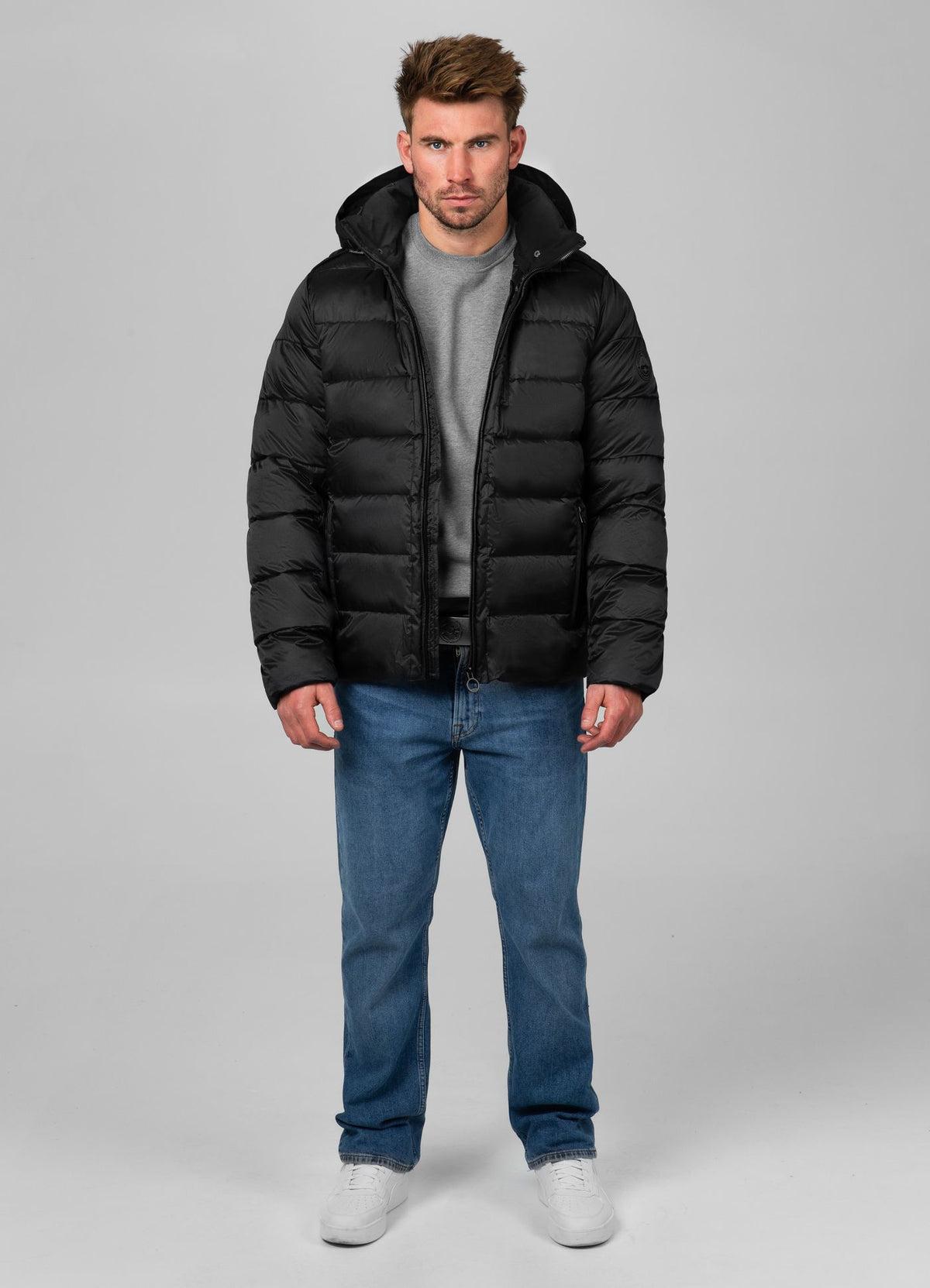 Men's winter hooded jacket Barles