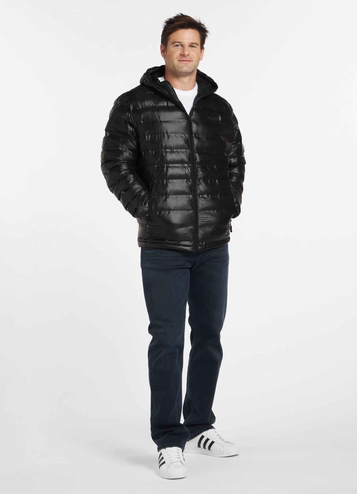 Men's winter hooded jacket Deerfoot
