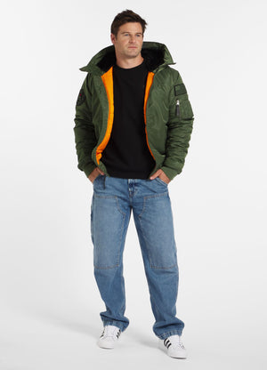 Men's winter hooded jacket Encino