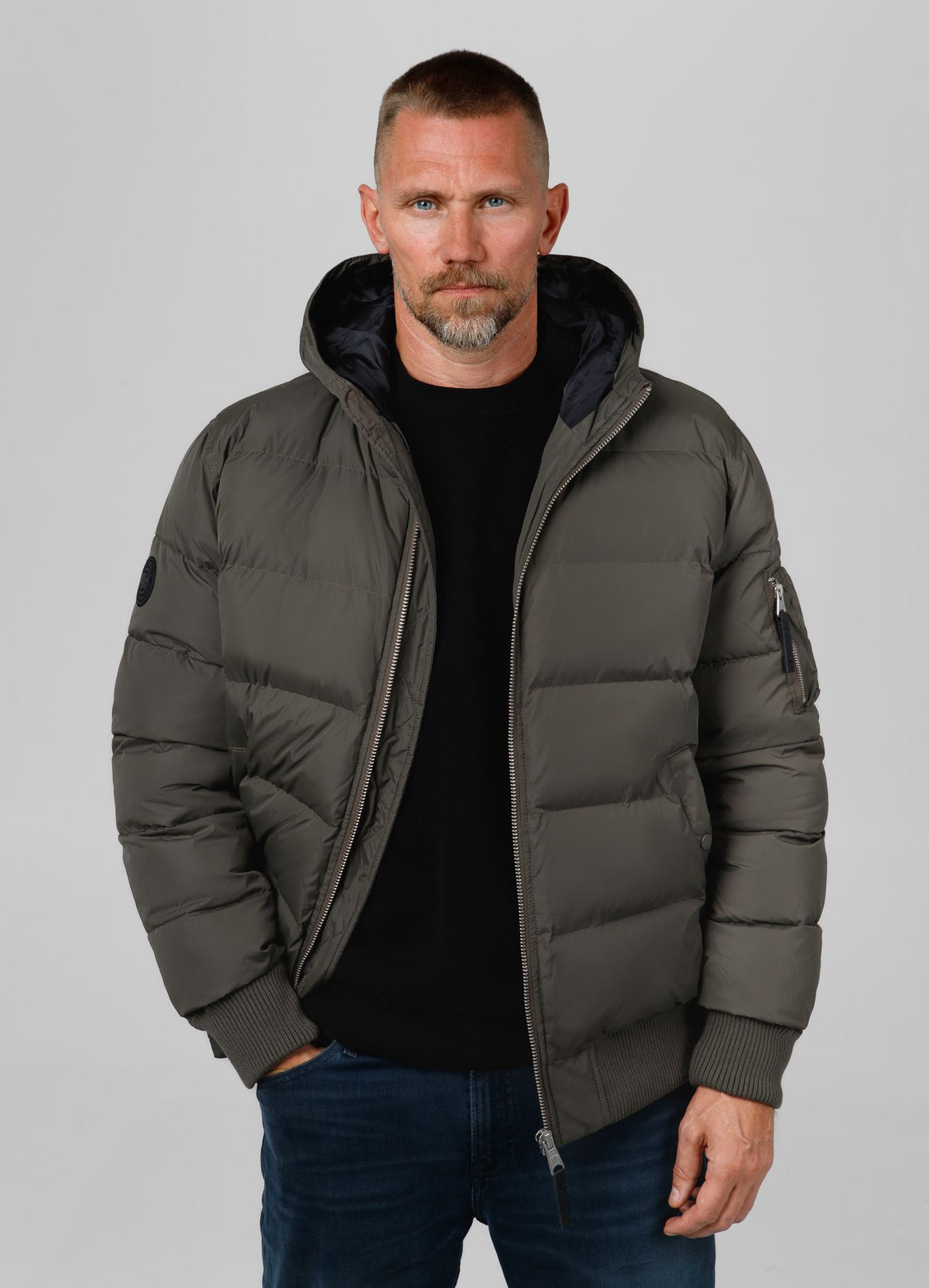 Men's winter hooded jacket Gopher