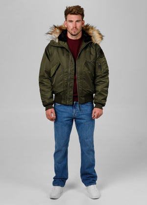 Men's winter hooded jacket Harvest