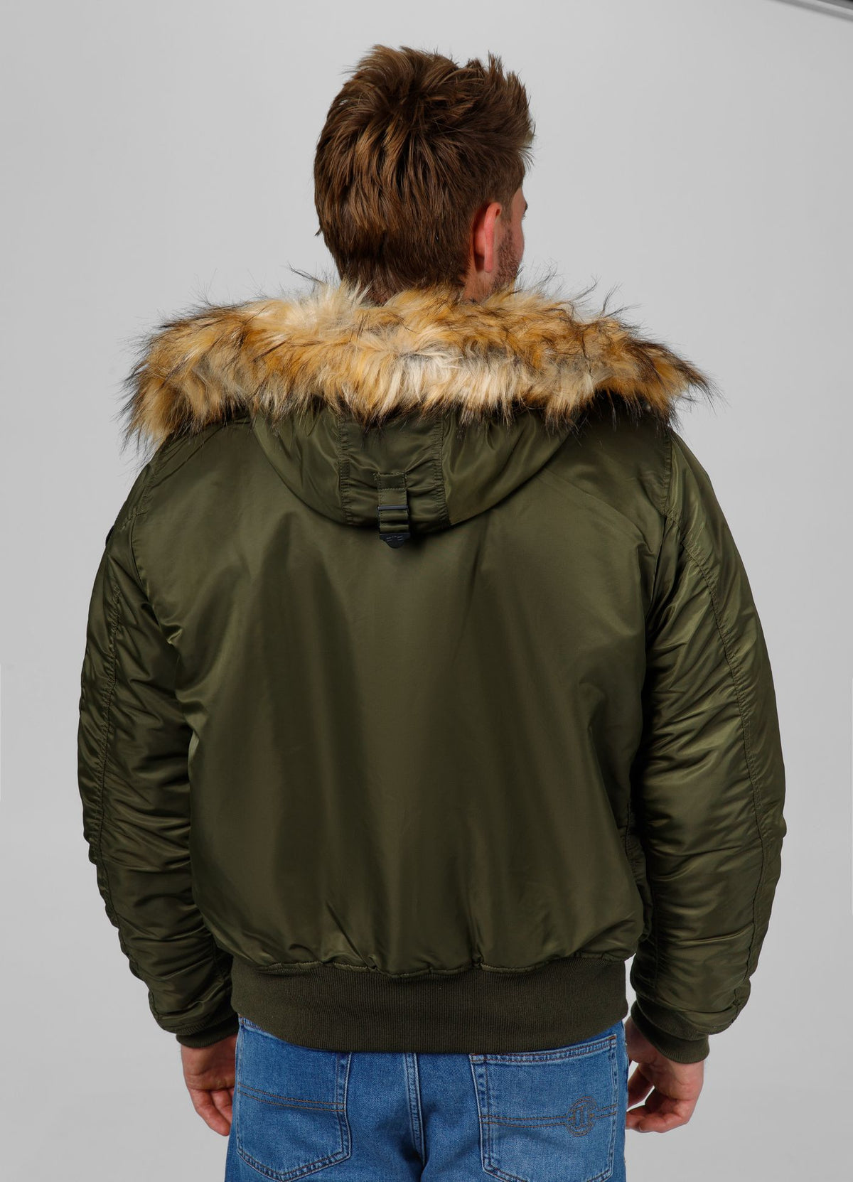 Men's winter hooded jacket Harvest