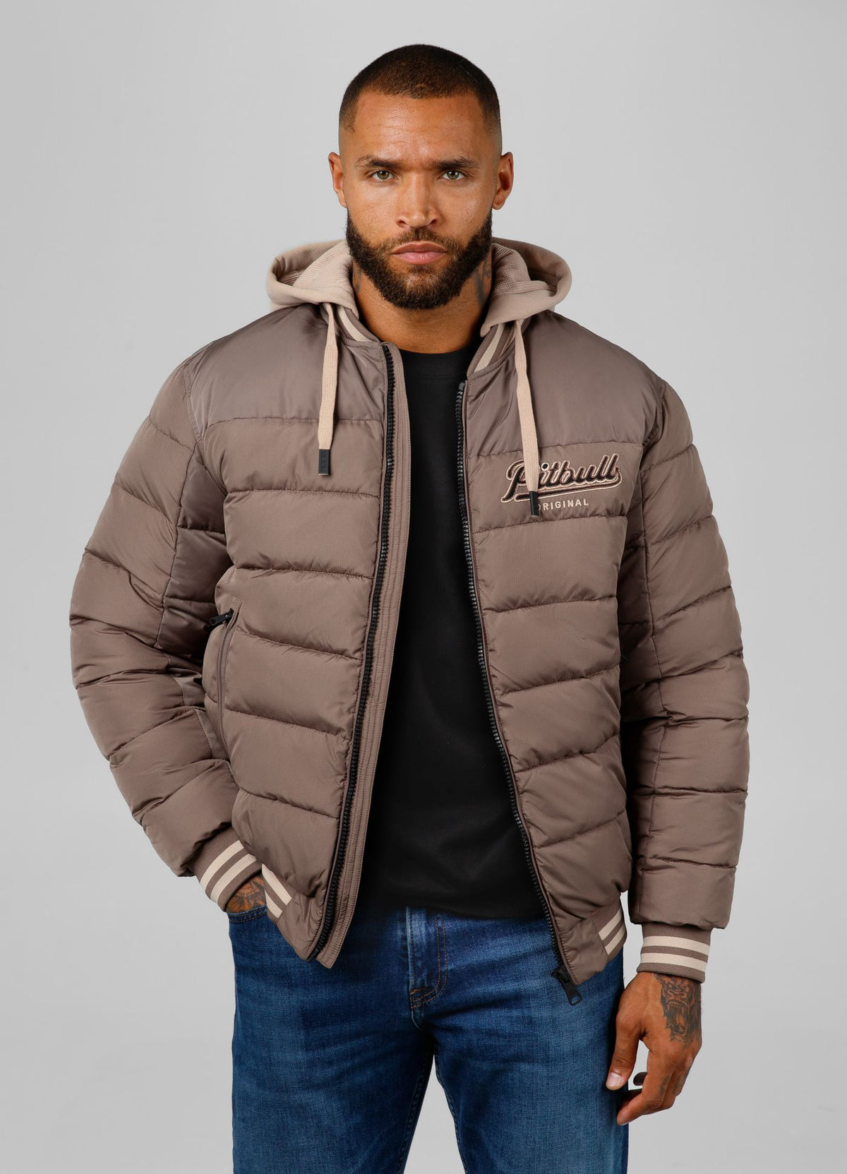 Men's winter hooded jacket Hidden