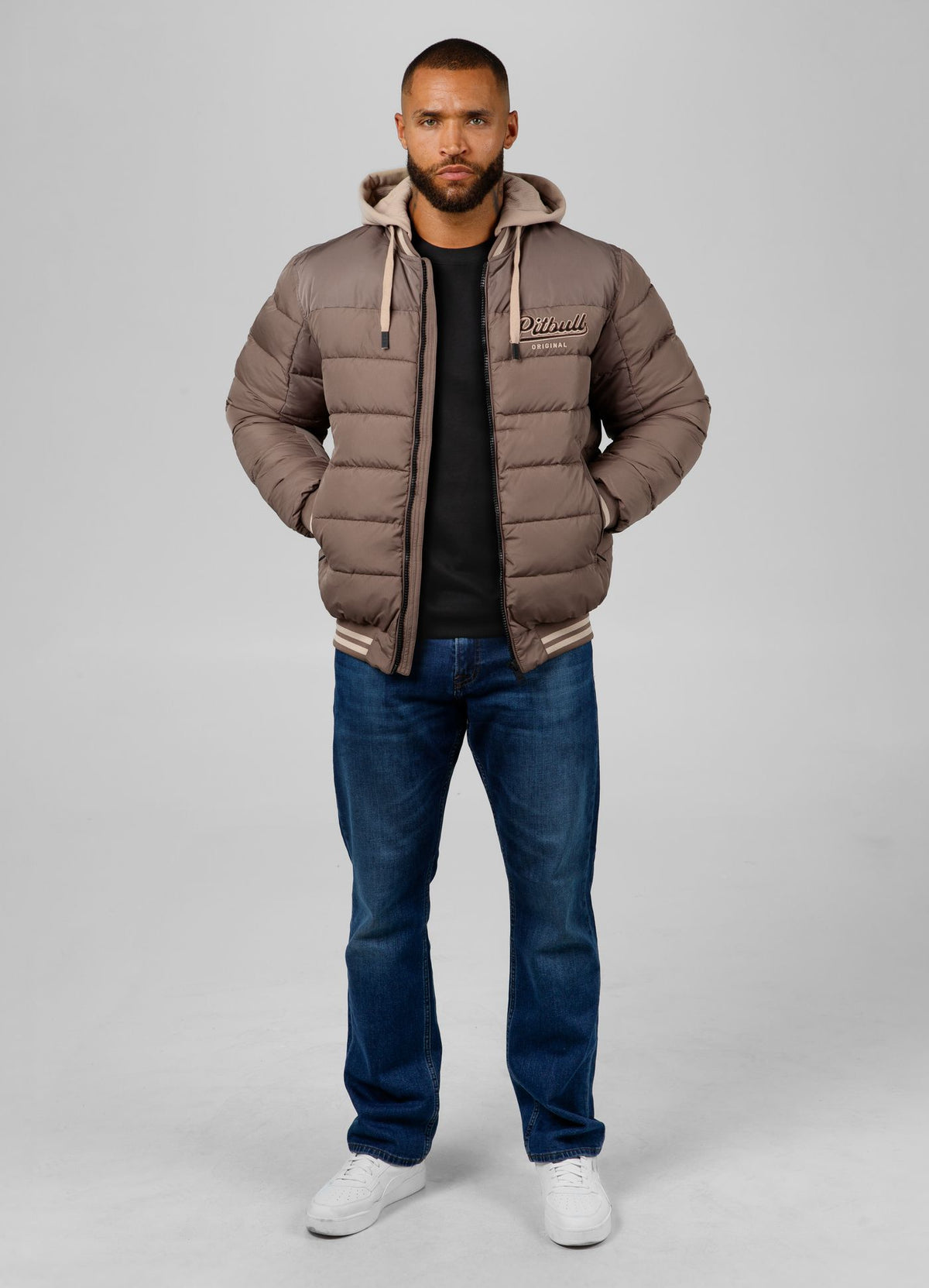 Men's winter hooded jacket Hidden