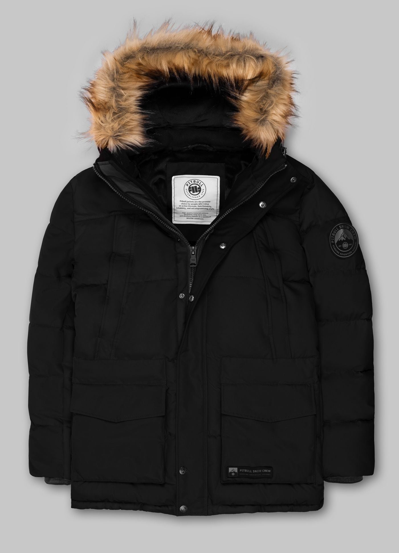 FRITZ F/Z PARKA <black> 【PERS PROJECTS】 | CLOTH