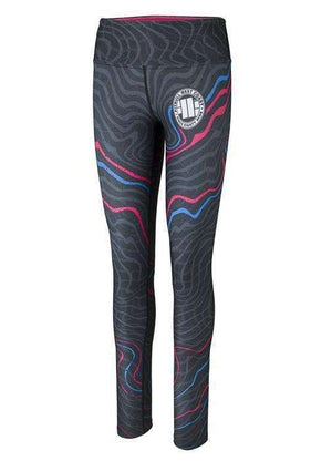 Legginsy damskie kompresyjne Waves