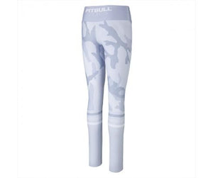 Legginsy damskie kompresyjne White Camo