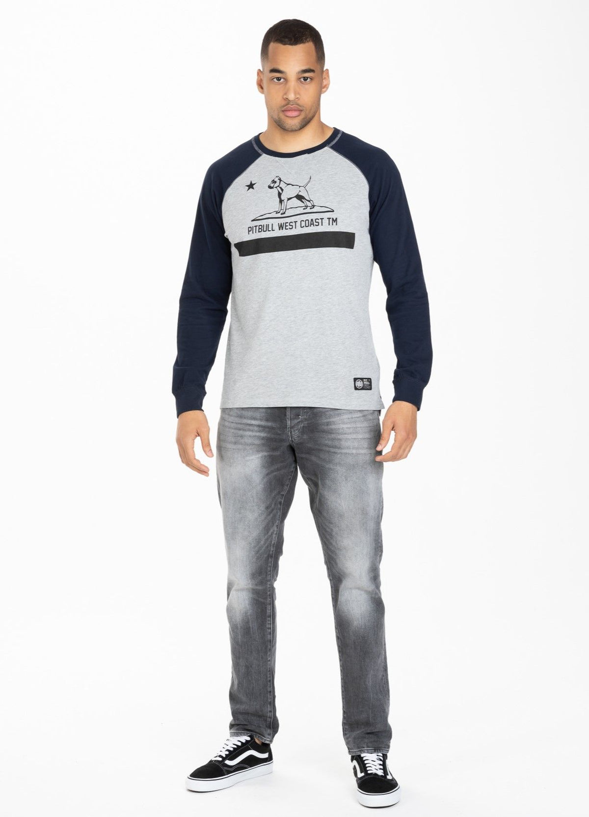 Longsleeve Garment Washed Raglan California