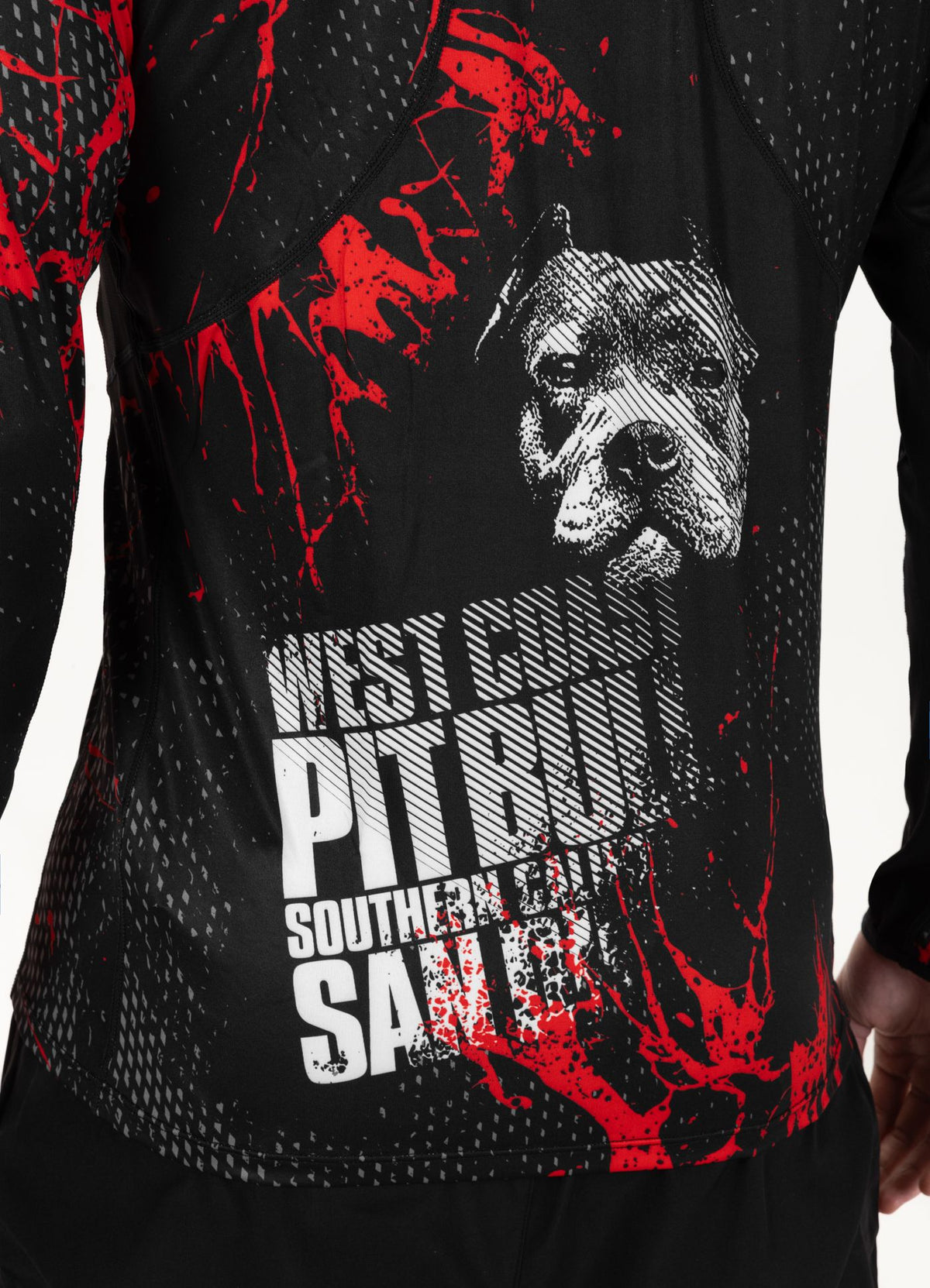 Longsleeve Mesh Performance Pro plus Blood Dog II