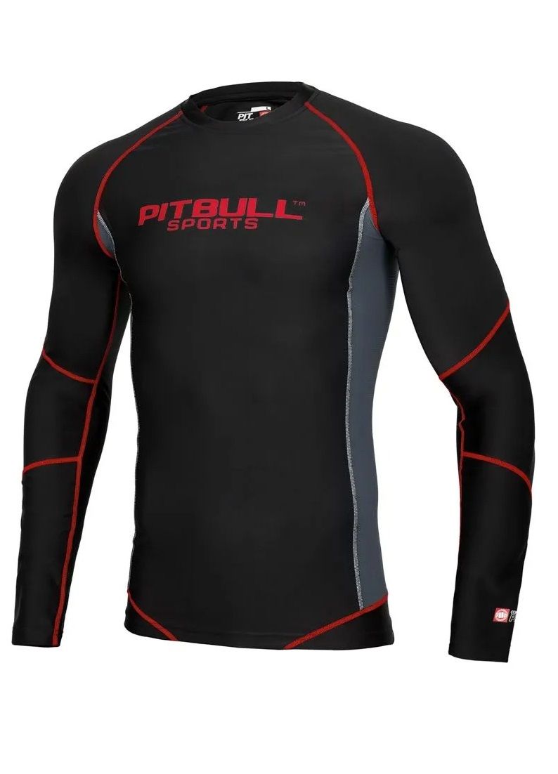 Long sleeve shirt Rashguard Compression Pro plus - Pitbull.eu