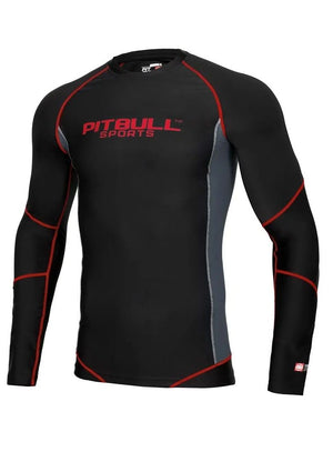 Long sleeve shirt Rashguard Compression Pro plus - Pitbull.eu