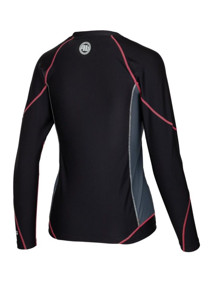 Ženski Rashguard s dugim rukavima Compression PRO PLUS Pink