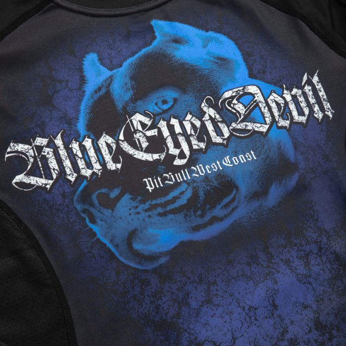Long sleeve shirt Rashguard women's Mesh Performance Pro plus Blue Eyed Devil VI - Pitbull.eu