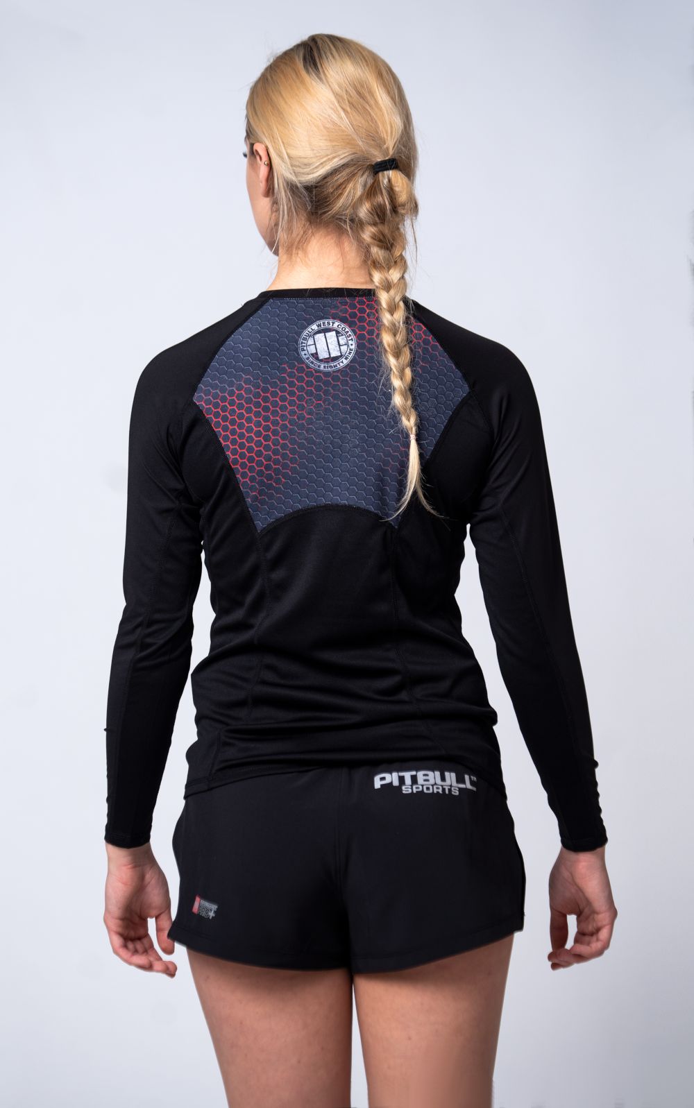 Women's Longsleeve Rashguard Mesh Performance Pro plus Iron Logo