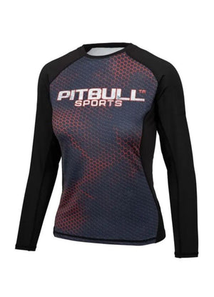 Women's Longsleeve Rashguard Mesh Performance Pro plus Iron Logo