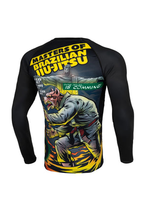 Longsleeve Rashguard Masters Of BJJ Hilltop