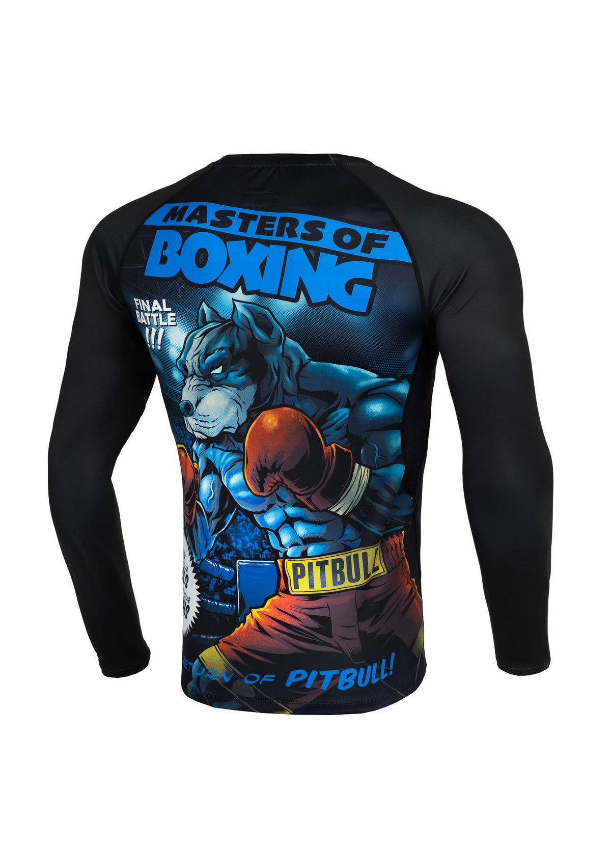 Rashguard s dugim rukavima Masters Of Boxing Hilltop