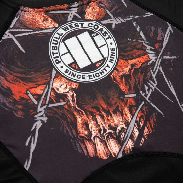 Long sleeve shirt Rashguard Mesh Performance Pro plus Wired Skull