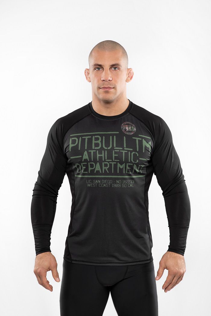 Long sleeve shirt Rashguard Mesh Performance Pro plus Woodland Logo