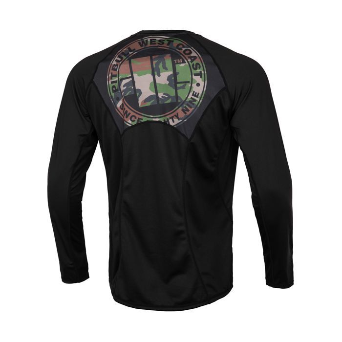 Long sleeve shirt Rashguard Mesh Performance Pro plus Woodland Logo