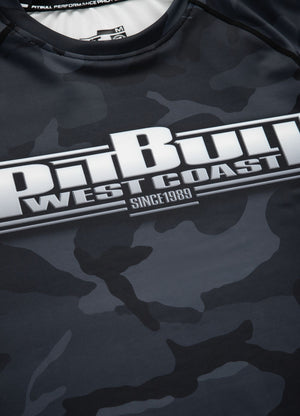 Longsleeve Rashguard Performance Pro plus All Black Camo Boxing