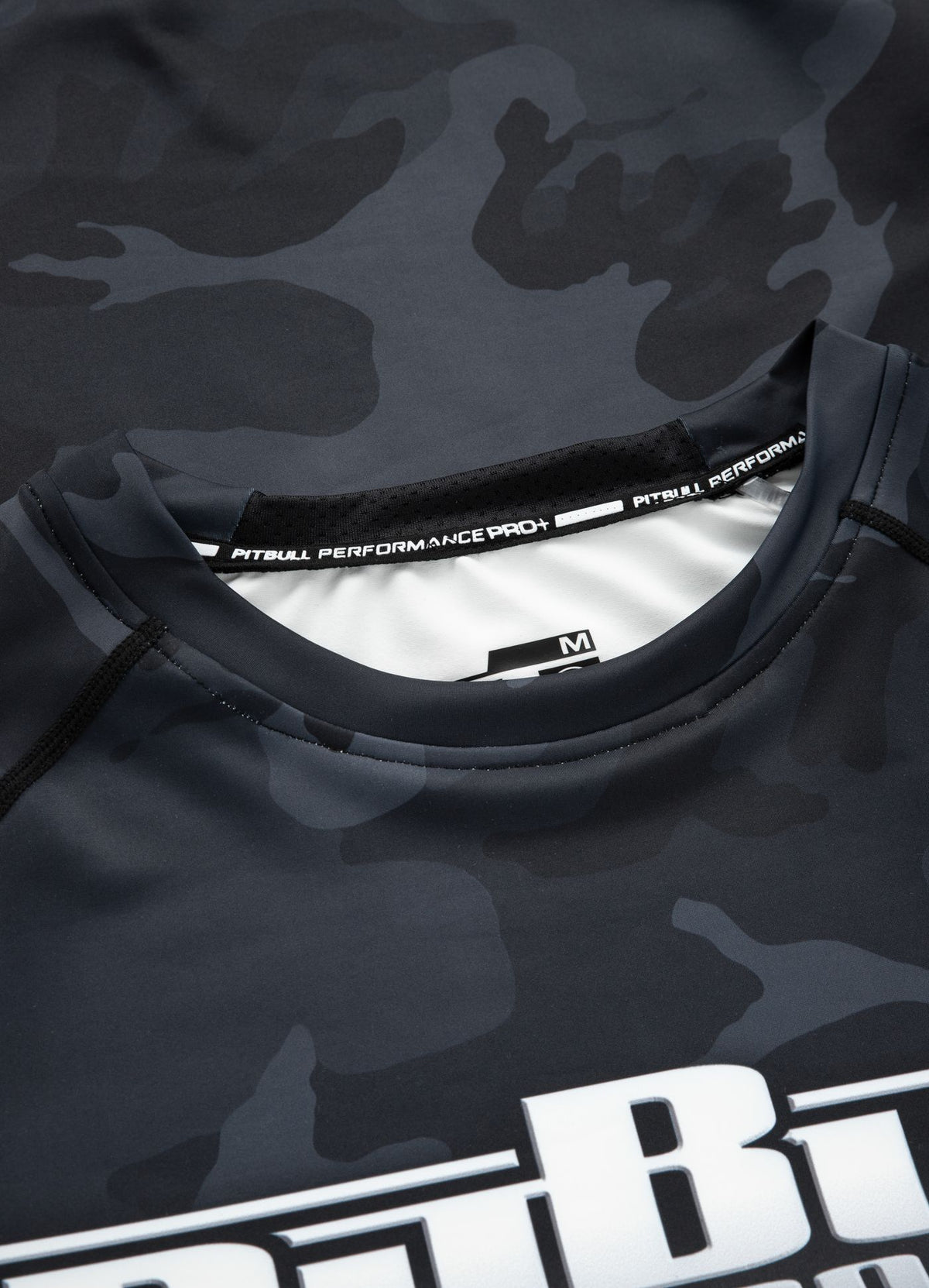 Longsleeve Rashguard Performance Pro plus All Black Camo Boxing