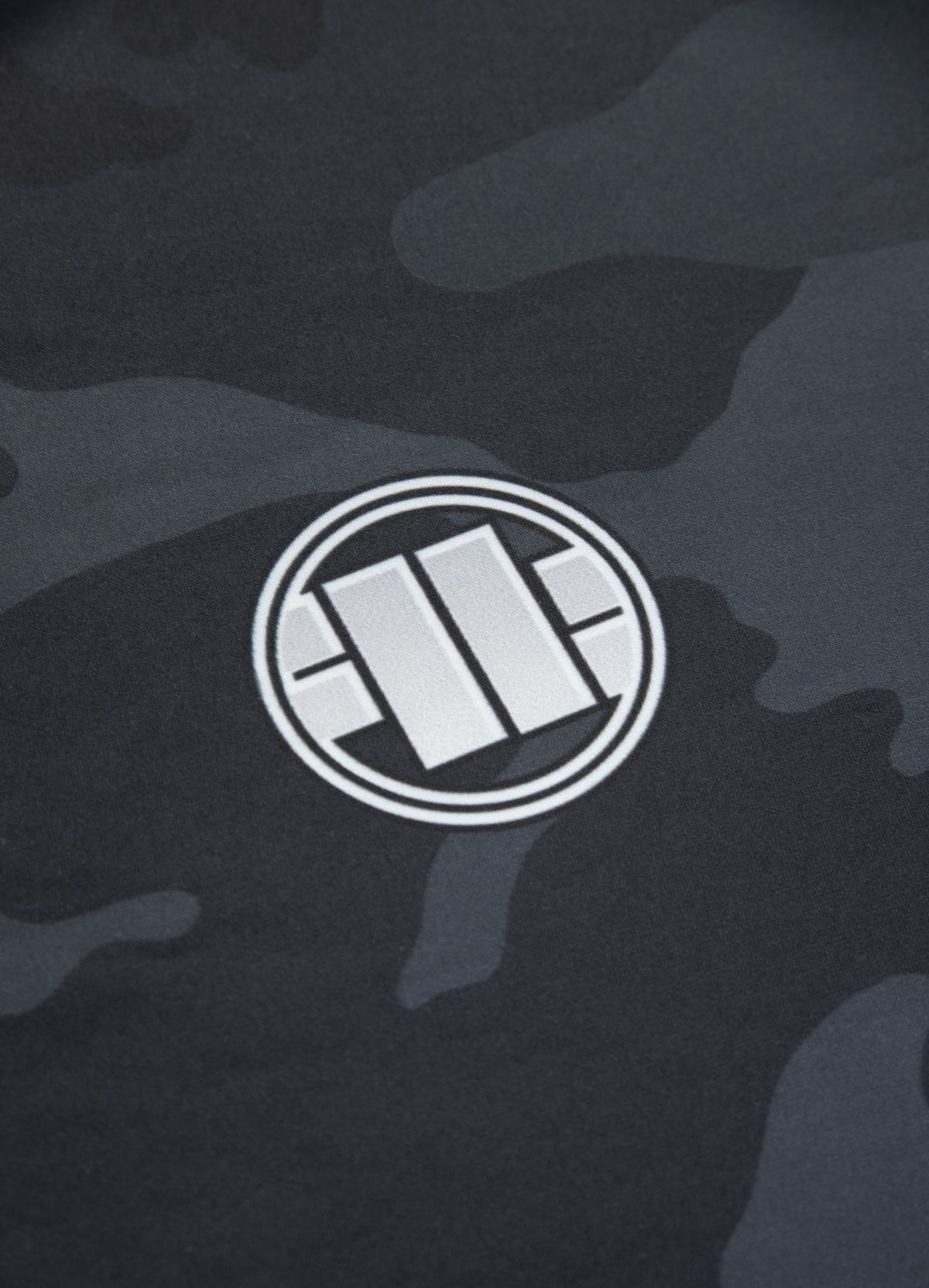 Longsleeve Rashguard Performance Pro plus All Black Camo Small Logo
