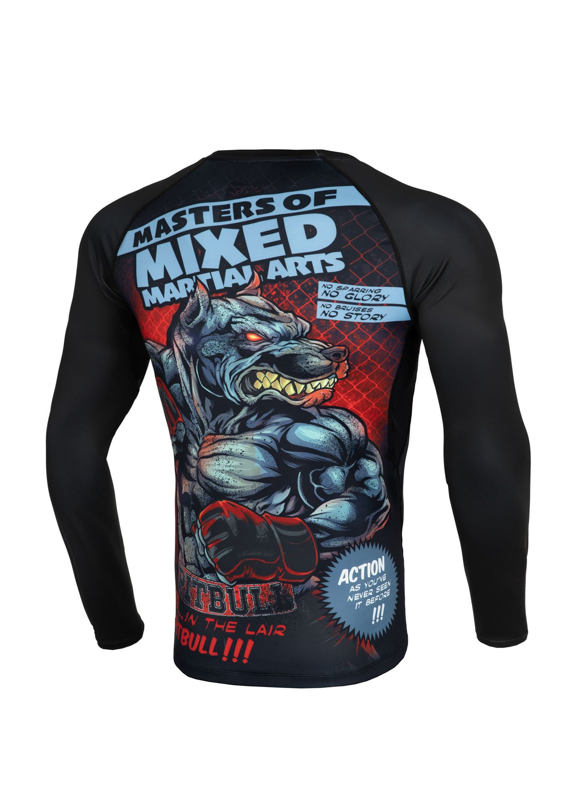Longsleeve Rashguard Performance Pro plus Masters of MMA