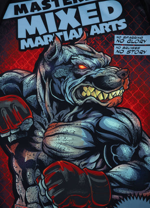 Longsleeve Rashguard Performance Pro plus Masters of MMA