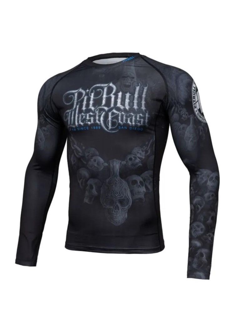 Longsleeve Rashguard Skull Dog 18