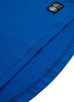 S kapuljačom dugih rukava Heavyweight Spandex HILLTOP Blue Dillard