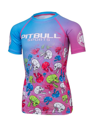 Kids Rashguard Candy Skull