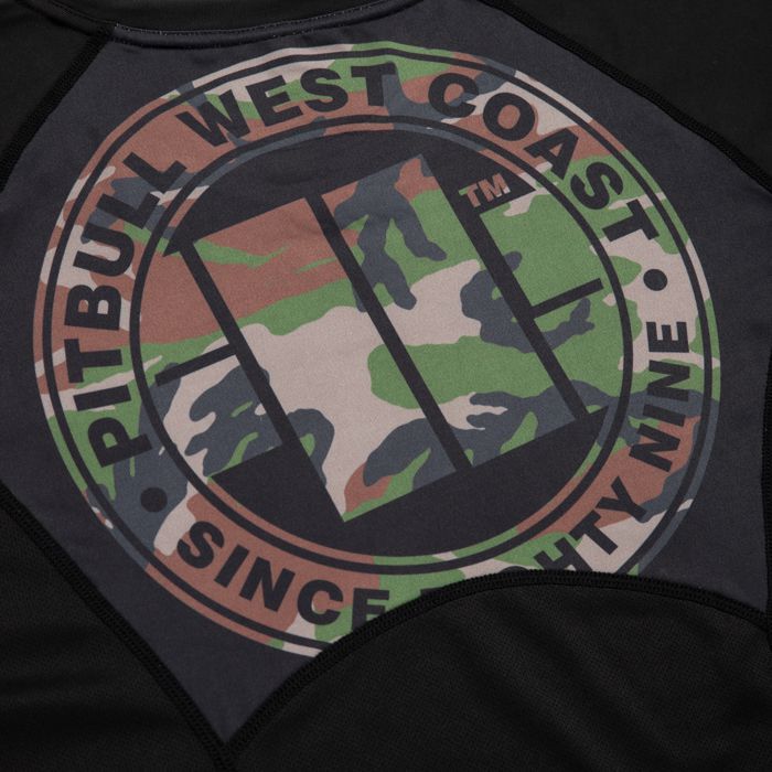 Rashguard Mesh Performance Pro plus Woodland Logo