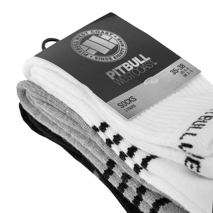 Socks High Ankle thick 3-pack