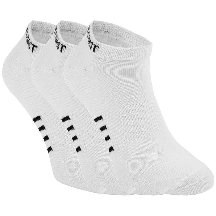 Thin socks Pad 3-pack - White