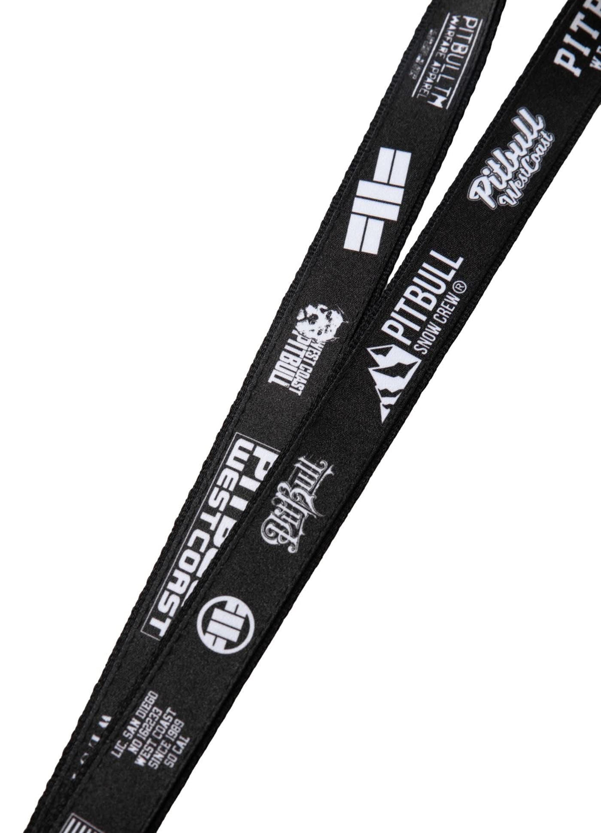 Key Lanyard Pitbull Mix Logo