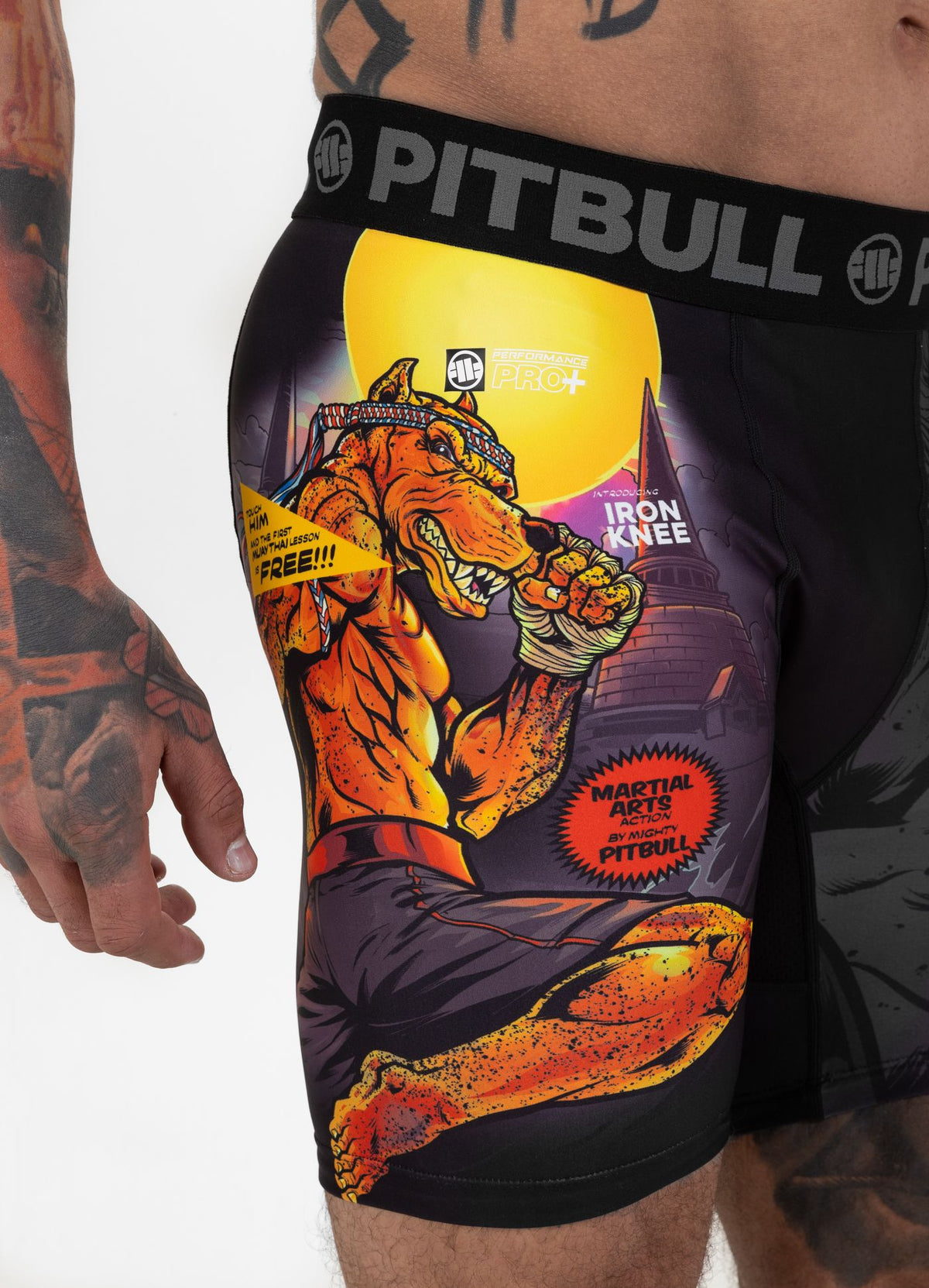 Kompresijske kratke hlače Masters Of Muay Thai Hilltop