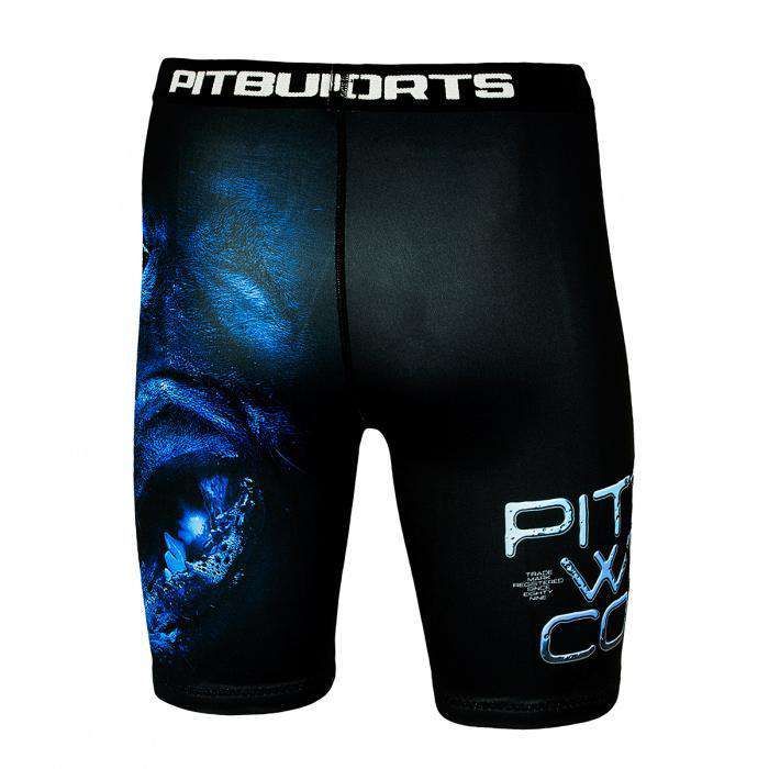 Compression Shorts Blue Eyed Devil X