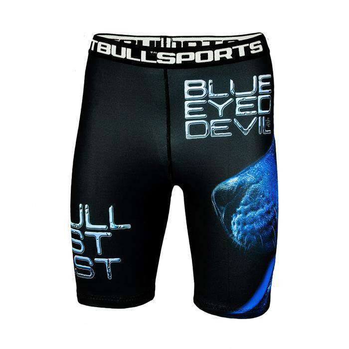 Compression Shorts Blue Eyed Devil X