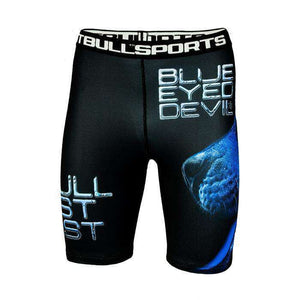 Compression Shorts Blue Eyed Devil X