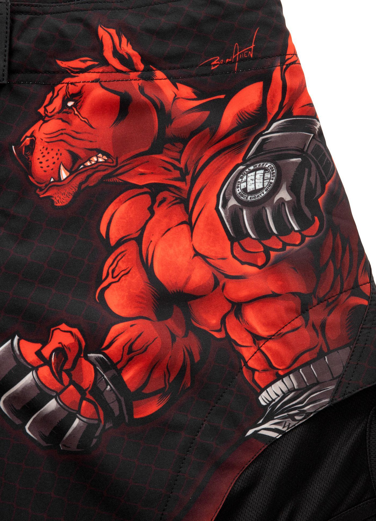 Spodenki treningowe Jet Mesh Performance Pro plus Fight Club