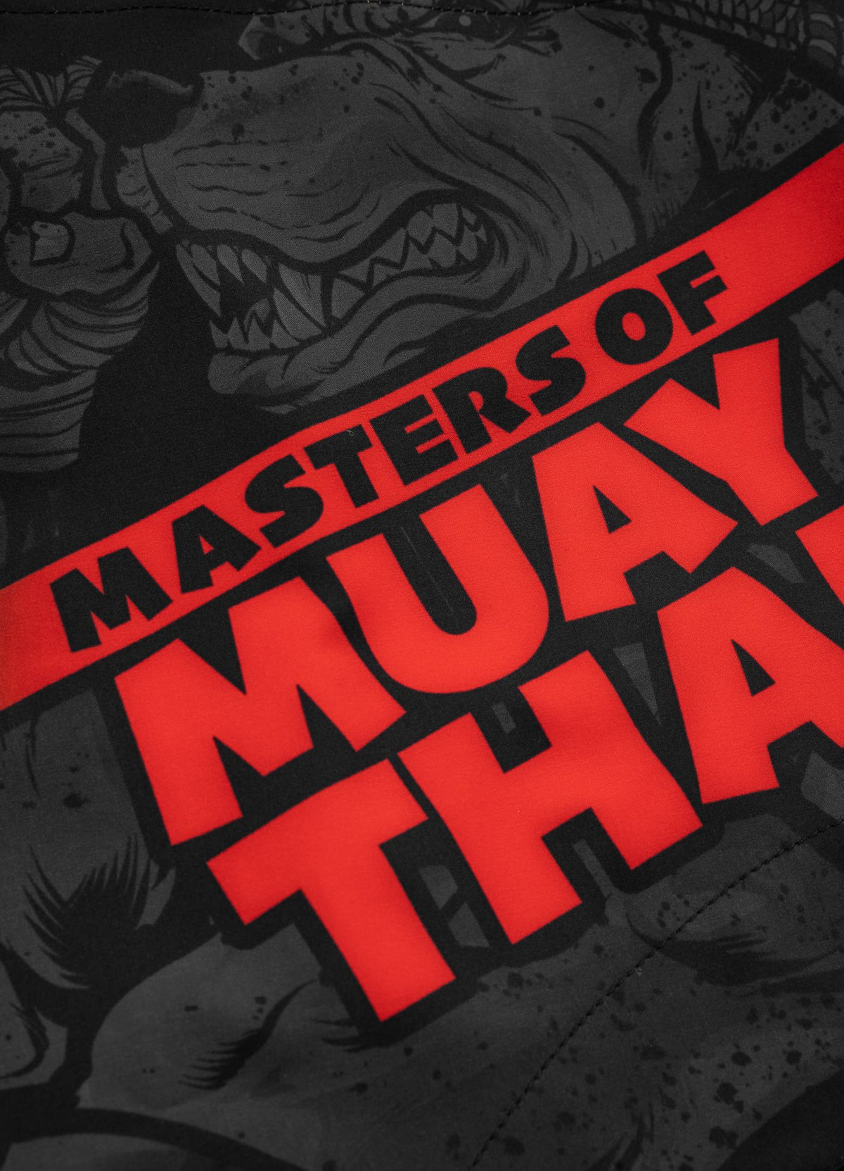 MASTERS OF MUAY THAI HILLTOP Crne kratke hlače za grappling 1