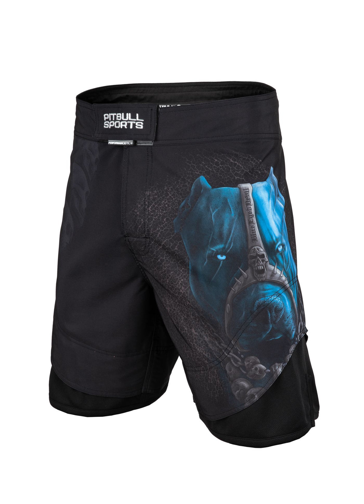 Fight Shorts Mesh Skull Dog - Pitbull.eu