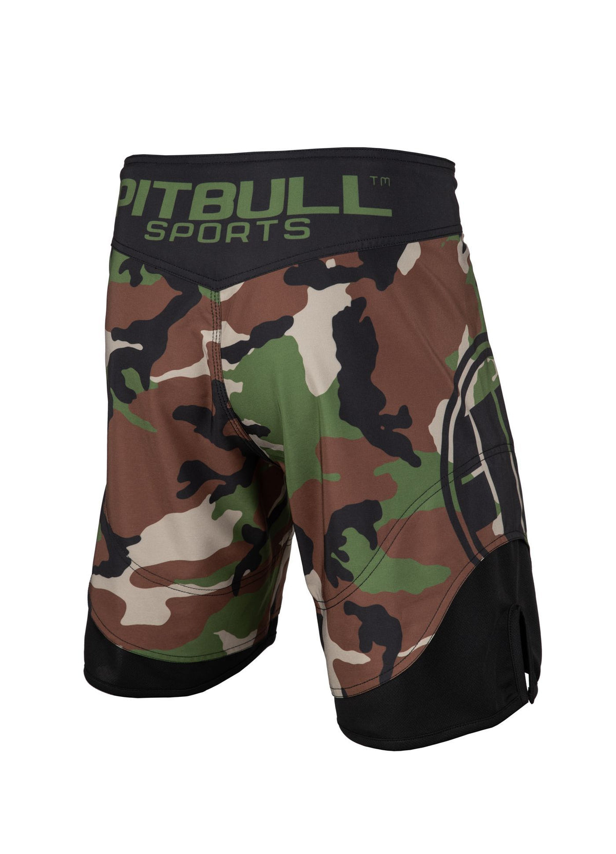 Fight Shorts Mesh Woodland Camo