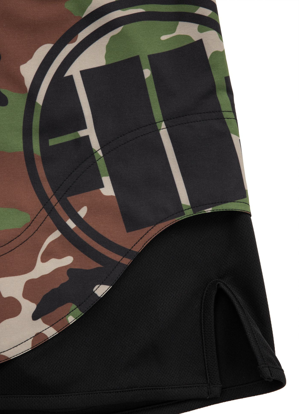 Fight Shorts Mesh Woodland Camo