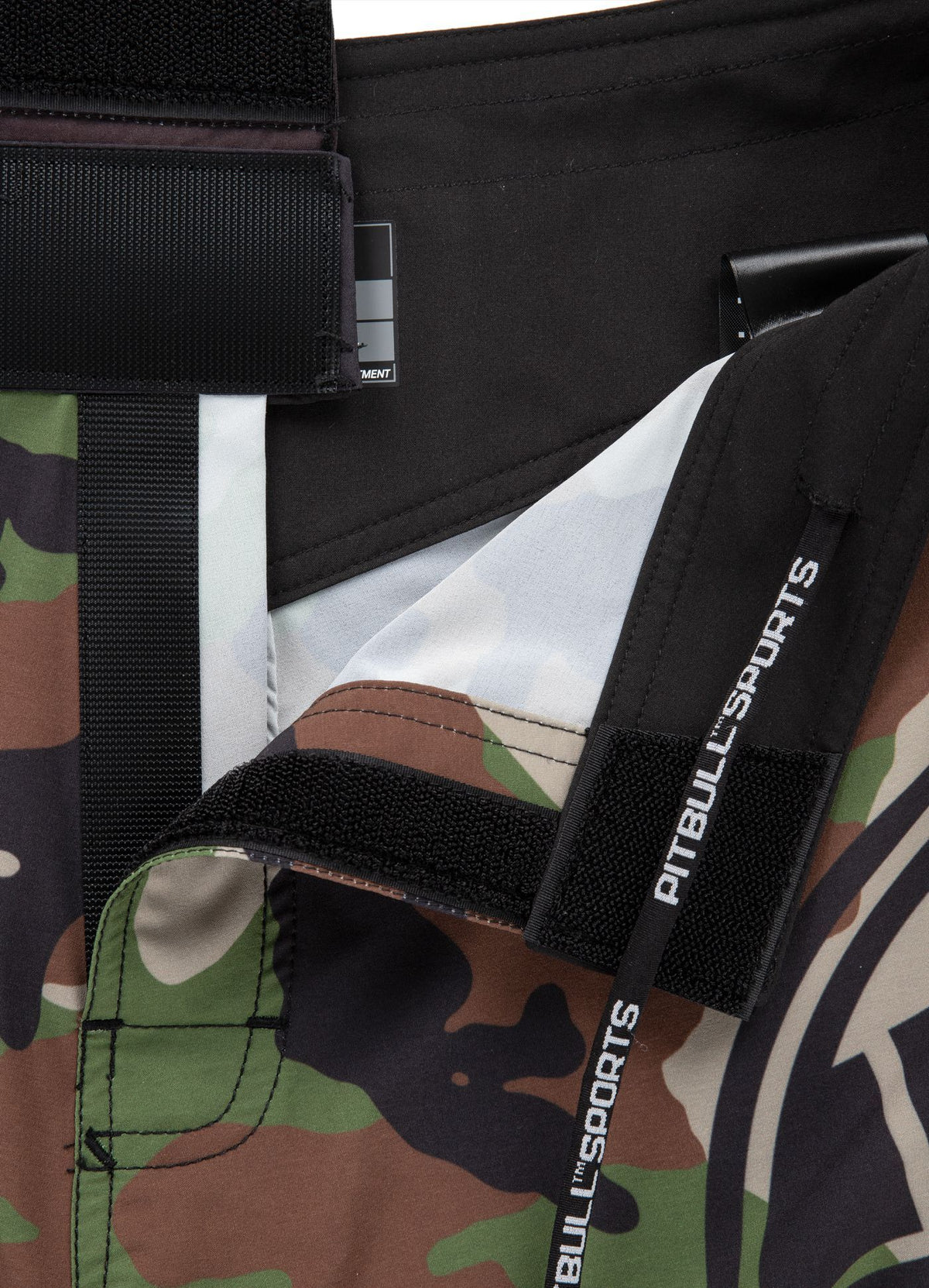 Fight Shorts Mesh Woodland Camo