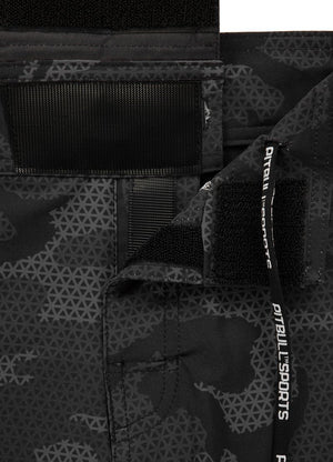 Training shorts Performance Pro plus Net All Black Camo Hilltop