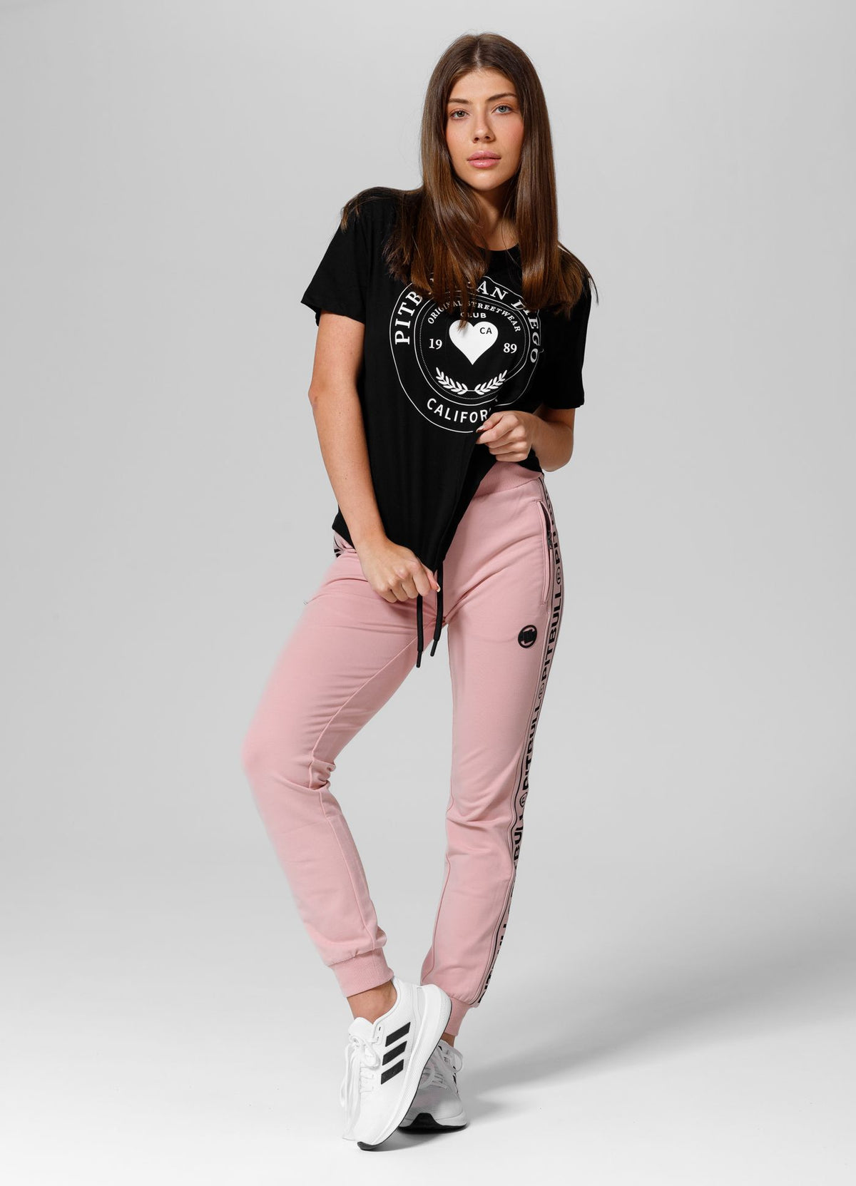 Ženska trenirka French Terry Judith - Pink