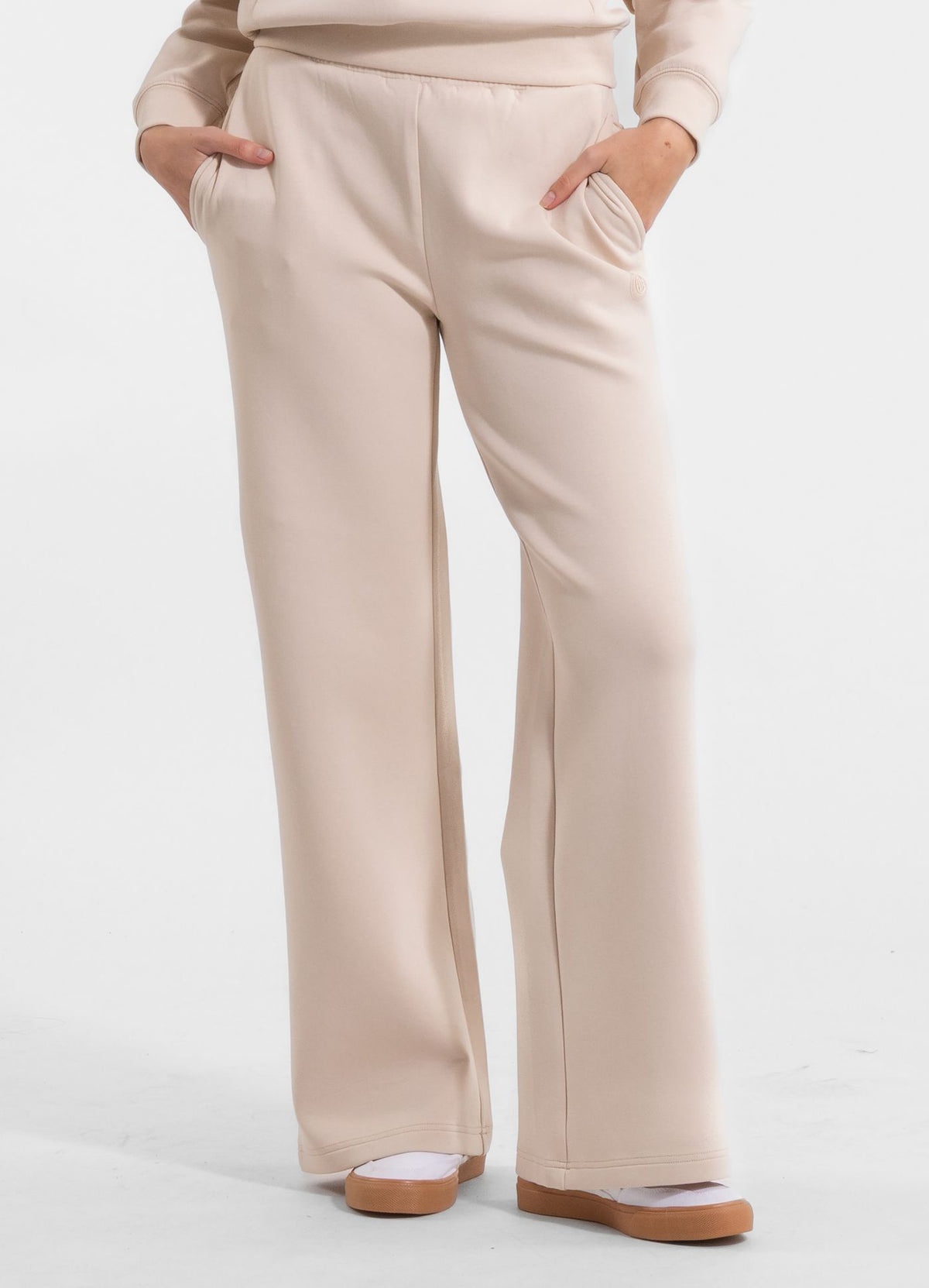 Women's sweatpants OPEN DISCOVERY - Sand